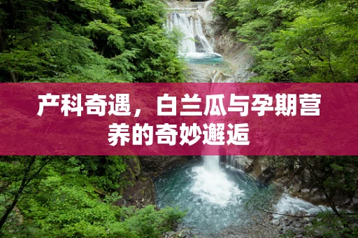 产科奇遇，白兰瓜与孕期营养的奇妙邂逅