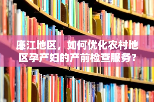 廉江地区，如何优化农村地区孕产妇的产前检查服务？