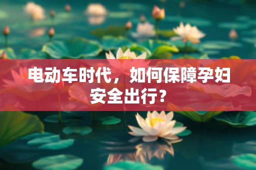电动车时代，如何保障孕妇安全出行？