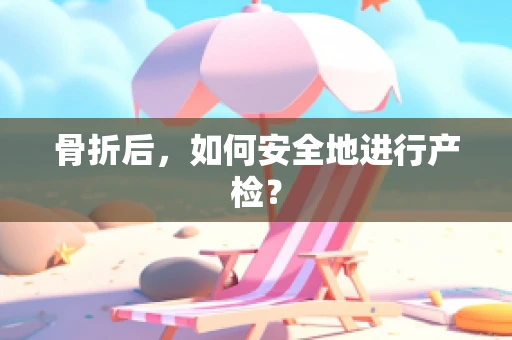 骨折后，如何安全地进行产检？