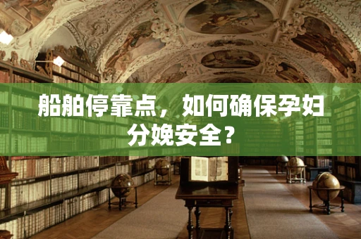 船舶停靠点，如何确保孕妇分娩安全？
