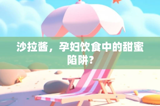 沙拉酱，孕妇饮食中的甜蜜陷阱？