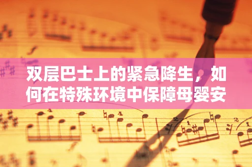 双层巴士上的紧急降生，如何在特殊环境中保障母婴安全？