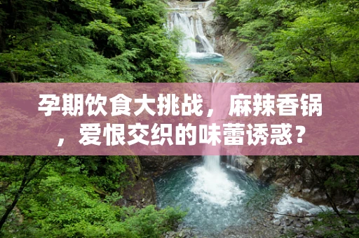 孕期饮食大挑战，麻辣香锅，爱恨交织的味蕾诱惑？