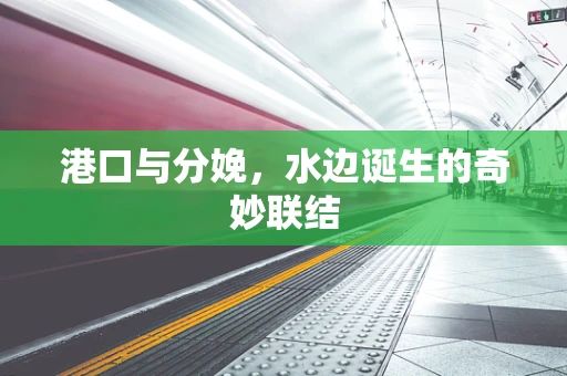 港口与分娩，水边诞生的奇妙联结