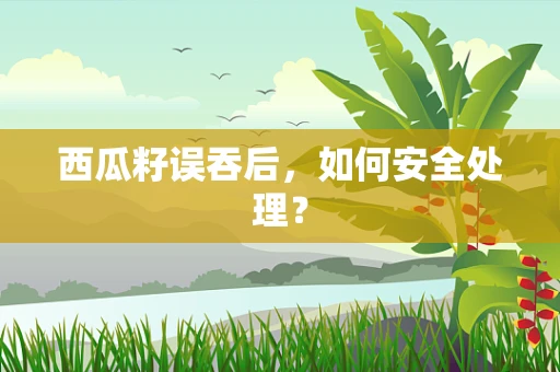 西瓜籽误吞后，如何安全处理？