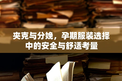夹克与分娩，孕期服装选择中的安全与舒适考量