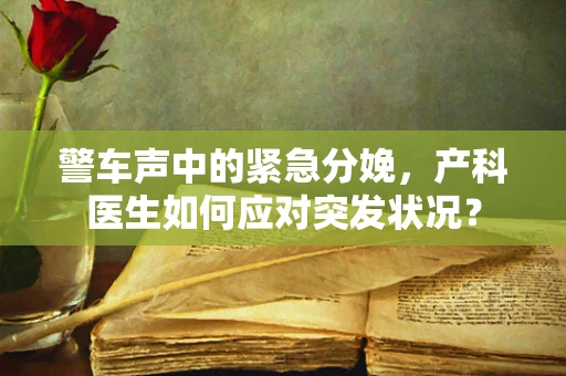 警车声中的紧急分娩，产科医生如何应对突发状况？