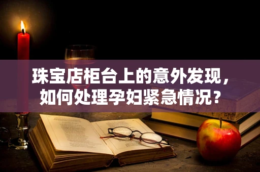 珠宝店柜台上的意外发现，如何处理孕妇紧急情况？
