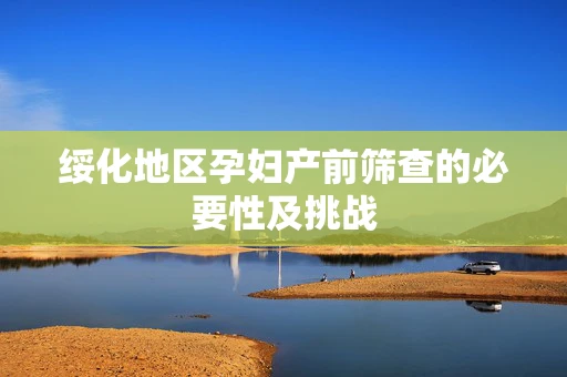 绥化地区孕妇产前筛查的必要性及挑战