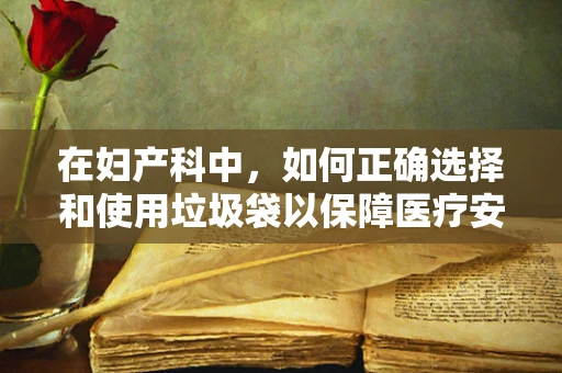 在妇产科中，如何正确选择和使用垃圾袋以保障医疗安全？