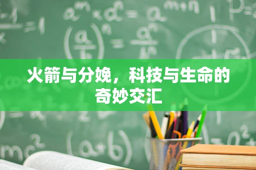 火箭与分娩，科技与生命的奇妙交汇