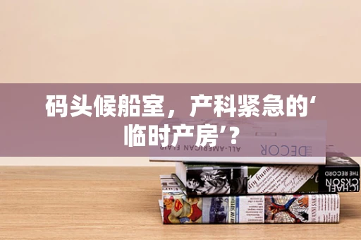 码头候船室，产科紧急的‘临时产房’？