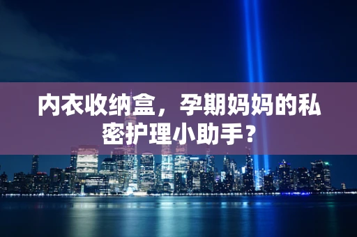 内衣收纳盒，孕期妈妈的私密护理小助手？