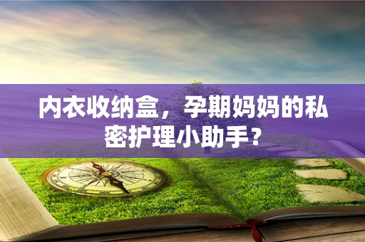内衣收纳盒，孕期妈妈的私密护理小助手？