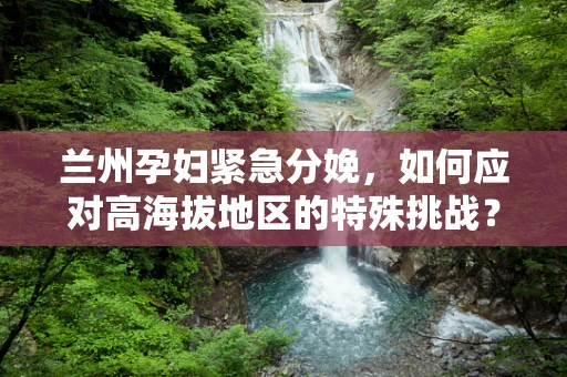 兰州孕妇紧急分娩，如何应对高海拔地区的特殊挑战？