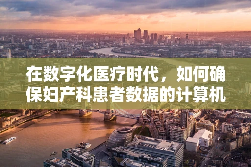 在数字化医疗时代，如何确保妇产科患者数据的计算机安全？