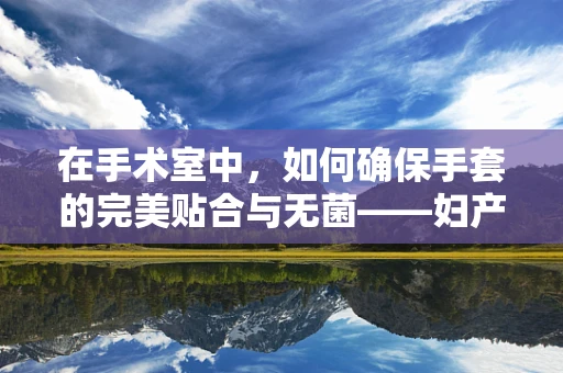 在手术室中，如何确保手套的完美贴合与无菌——妇产科医生的视角