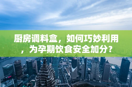 厨房调料盒，如何巧妙利用，为孕期饮食安全加分？