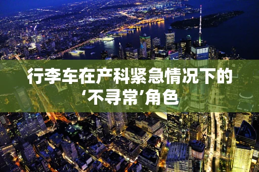 行李车在产科紧急情况下的‘不寻常’角色
