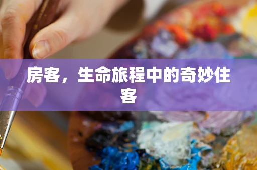房客，生命旅程中的奇妙住客