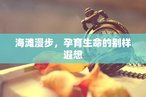 海滩漫步，孕育生命的别样遐想