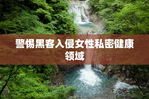 警惕黑客入侵女性私密健康领域