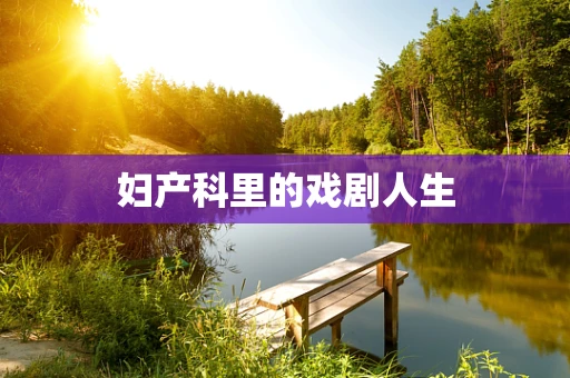 妇产科里的戏剧人生