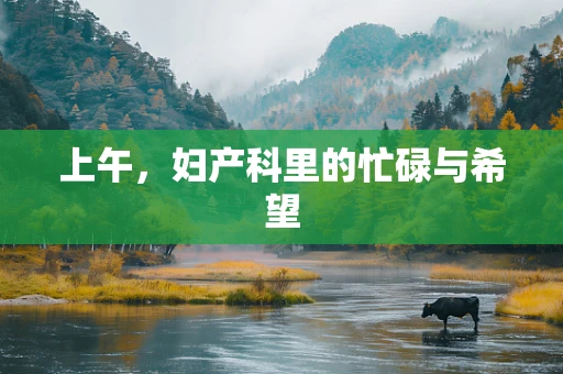 上午，妇产科里的忙碌与希望