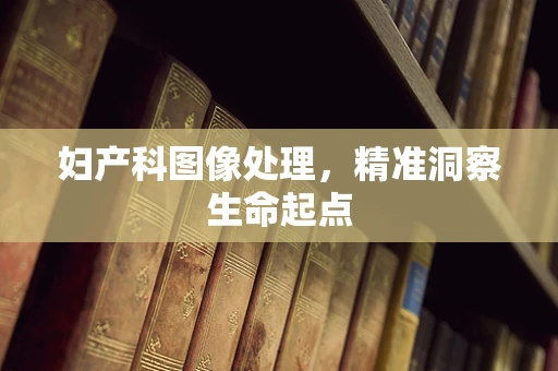 妇产科图像处理，精准洞察生命起点