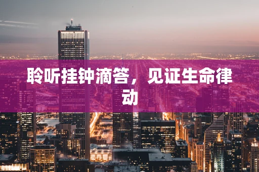 聆听挂钟滴答，见证生命律动
