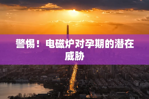 警惕！电磁炉对孕期的潜在威胁