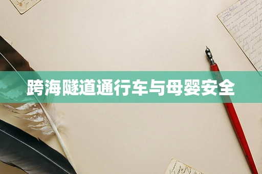 跨海隧道通行车与母婴安全