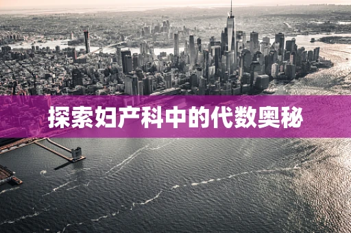 探索妇产科中的代数奥秘