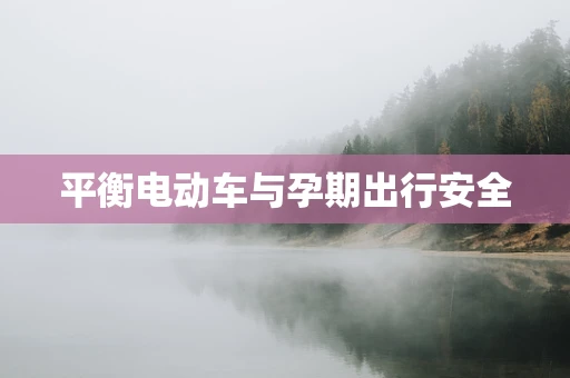 平衡电动车与孕期出行安全