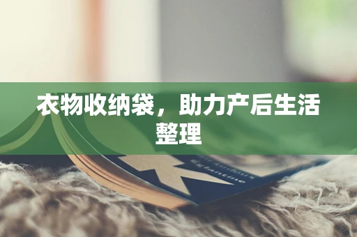 衣物收纳袋，助力产后生活整理