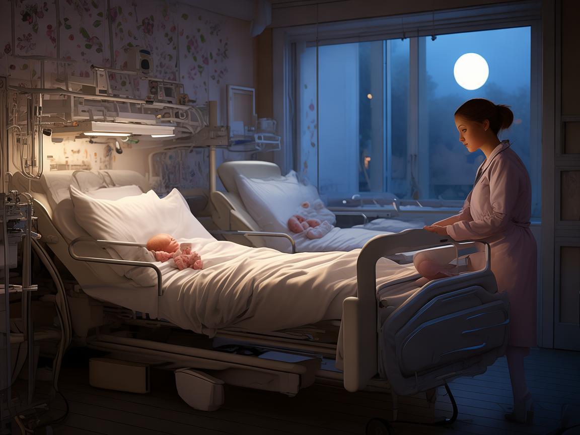 夜幕下的妇产科守护