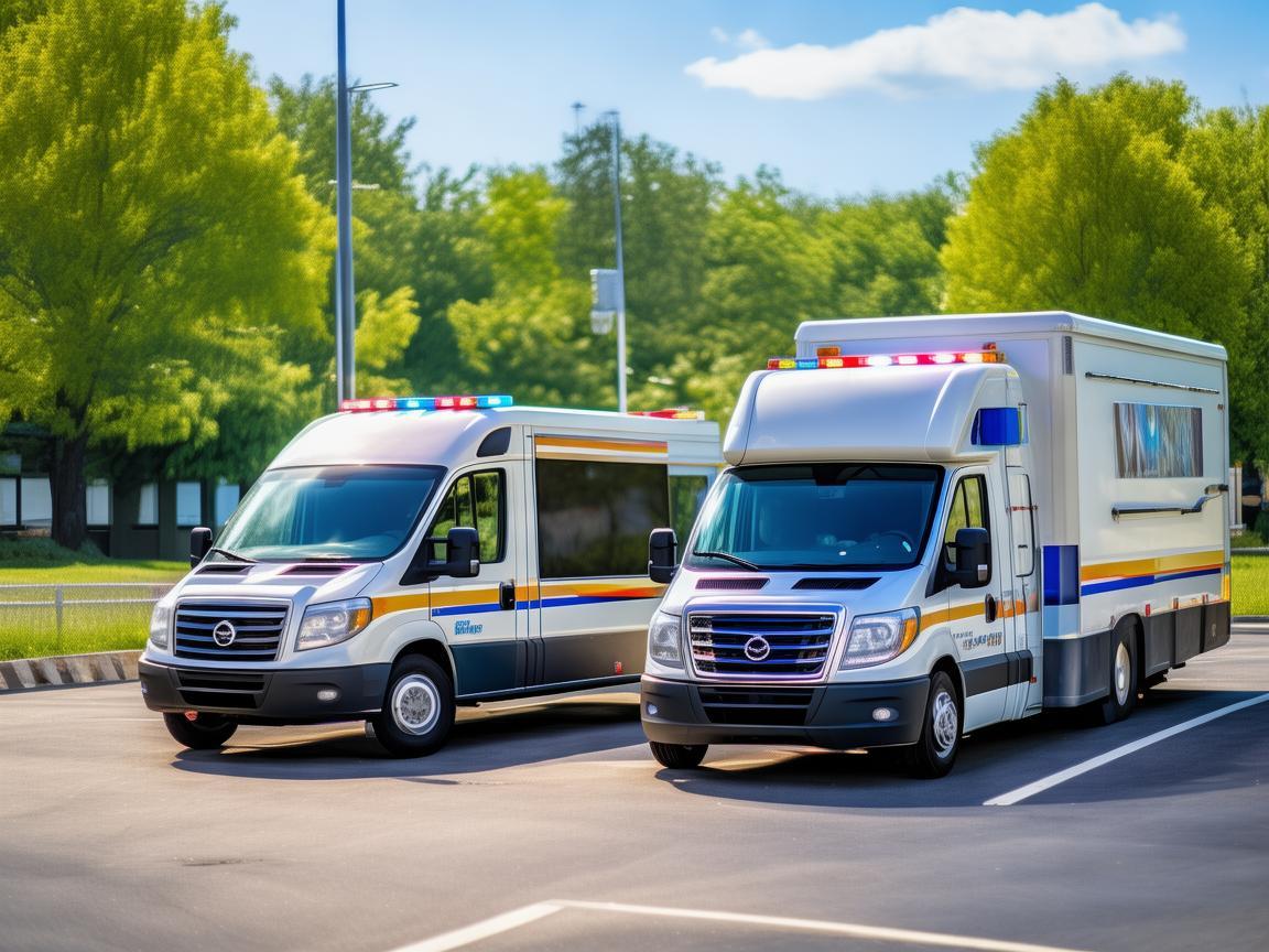 救护车与医疗车，守护母婴健康的坚固防线